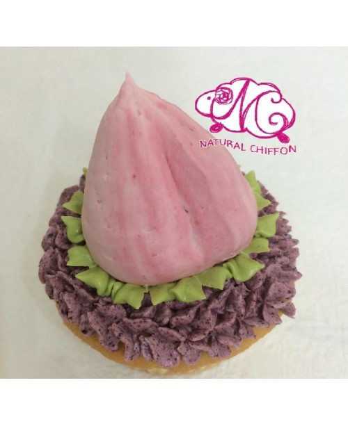 B015 壽桃 Cupcake 